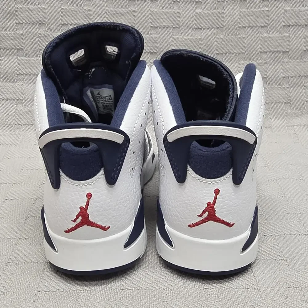Nike Air Jordan 6 Retro Olympic Kids Size 11c DV3605-164
